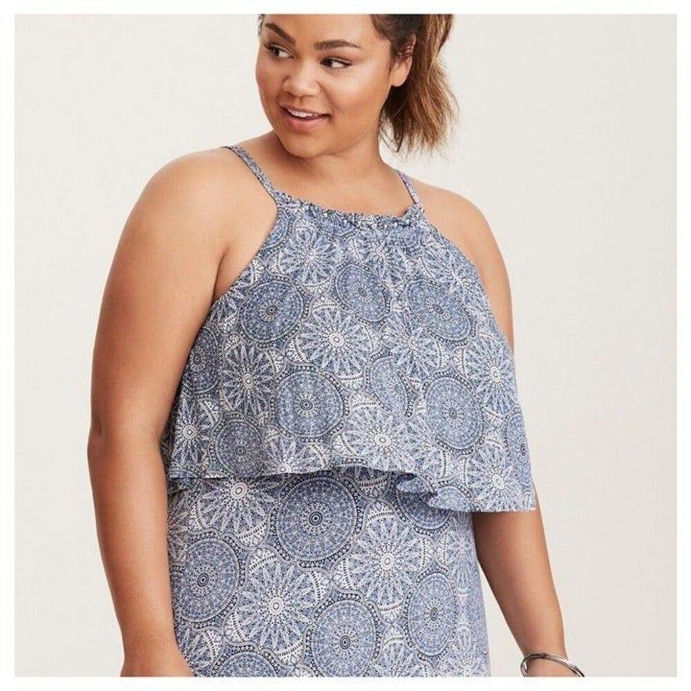 Torrid Medallion Jersey Maxi Dress - Picture 2 of 5